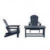 WestinTrends  3-Piece Outdoor Paio Adirondack Conversation Set - 3 of 4