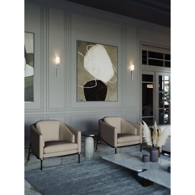 AFX Rose 1 - Light Sconce in  Satin Nickel