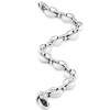 Pompeii3 Men's Designed 47 Gram Solid Silver Bracelet 8.5" - Size Large - 3 of 4