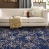 Machine Washable Living Room Rug Indoor Rug Kitchen Accent Rug Distressed Carpet Low Pile Bedroom Rug Office Dining Room Olive - 3 of 4