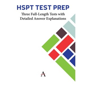 HSPT Test Prep - (Anthem Learning Scat(tm) Test Prep) by  Anthem Press (Paperback) - 1 of 1