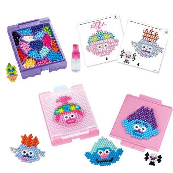 Aquabeads Trolls World Tour Playset, Complete Arts & Crafts Bead Kit for Children - over 900 beads to create Poppy, Branch, Barb and more