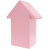 Bright Creations Pink Wood Hive Mason Bee Houses Insect Home for Garden (7.4 x 10.15 x 4.65 Inches) - 3 of 4