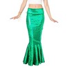 SYNCFUN Women Mermaid Dress Halloween Costume Shiny Mermaid Skirt Costume For Role Play Party - 4 of 4