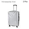 Unique Bargains PVC Waterproof Universal Luggage Protector with Fastener 2 Pcs - 3 of 4