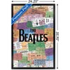 Trends International The Beatles - Tickets Framed Wall Poster Prints - 3 of 4