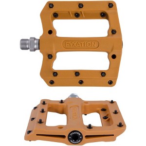 Fyxation Mesa MP Platform Pedals 9/16" Nylon Replaceable Pins Desert Moab Orange - 1 of 1