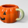 9.5 fl oz Jack-o-Lantern Mini Figural Mug with Lid - Hyde and EEK! Boutique™ - 4 of 4