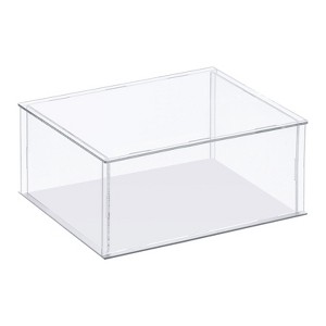 Unique Bargains Acrylic Self-Assembly Dustproof Collectibles Protection Showcase - 1 of 3