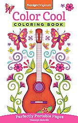 Color Cool Coloring Book - (On-The-Go Coloring Book) by  Thaneeya McArdle (Paperback)