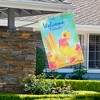 Northlight Tropical Welcome Friends Outdoor House Flag 28" x 40" - 3 of 4