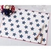 Saro Lifestyle Table Placemats with Whipstitch Star Design (Set of 4), Multicolored - 4 of 4