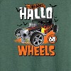Women's - Hot Wheels - Halloween Lightweight French Terry Wide Neck Long Sleeve Shirt - 2 of 4