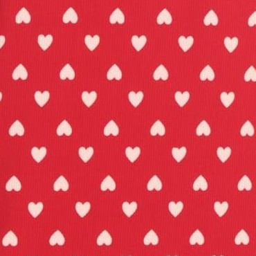 mini hearts - red
