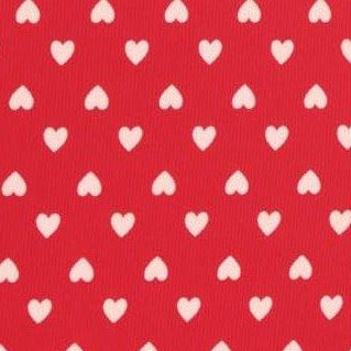 mini hearts - red