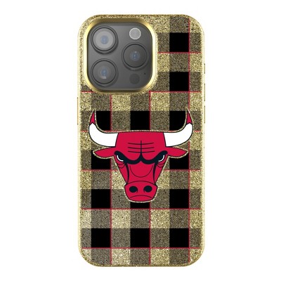 Keyscaper NBA Plaid Bling Cell Phone Case for iPhone 15