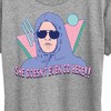 Women's - Mean Girls - She Doesn't Even Go Here Short Sleeve Graphic T-Shirt - 2 of 4