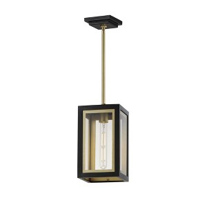 Maxim Lighting Neoclass 1 - Light Pendant in  Black/Gold - 1 of 3