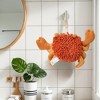 REGALWOVEN 2 Packs Cute Animal Chenille Soft Absorbent Decorative Cartoon Fuzzy Ball Hand Towel 9" x 12" - 2 of 4
