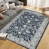 Coolmee Area Rugs for Living Room Washable Boho Floral Rug Indoor Carpet Vintage Rug Soft Non Slip Area Rug for Home Office - 3 of 4