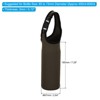 Unique Bargains Neoprene Insulated Removable Shoulder Straps Water Bottle Sling Bags 2.64"x7.28" 2 Pcs Coffee - 2 of 4