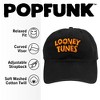 Looney Tunes Logo Adult Dad Cap Black OS - 2 of 4