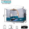 Anybear 10x10FT Ocean Blue Inner Tent for Pop Up Canopy Fully Vented Roof Frame NOT Included - 4 of 4
