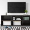 Storage TV Stand for TVs up to 70" Black - Room Essentials™ - image 2 of 4