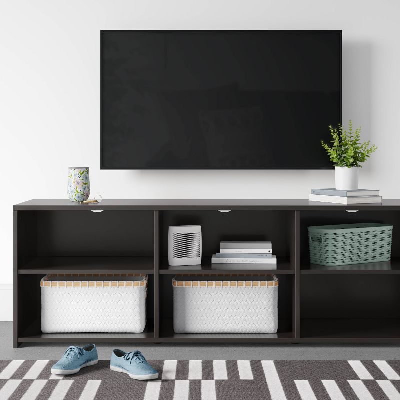Storage TV Stand for TVs up to 70&#34; Black - Room Essentials&#8482;, 3 of 8