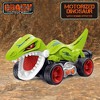 Crazy Truck Motorized Dinosaur, Green Dino Toy Vehicle with Roaring Sounds Kids 3+ - 2 of 4