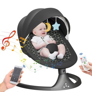 TUMAJUP Baby Swing for Infants with Bluetooth - 1 of 4