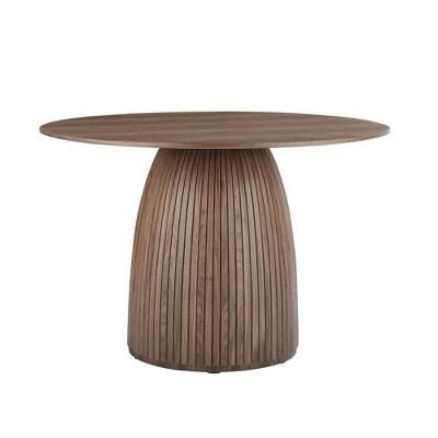 NicBex Round Dining Table Kitchen Table Modern Wood Table Circular Tabletop for Dining Room, Restaurant