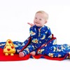 Birdie Bean Care Bears™ Bedtime Pizza Convertible Romper - 4 of 4