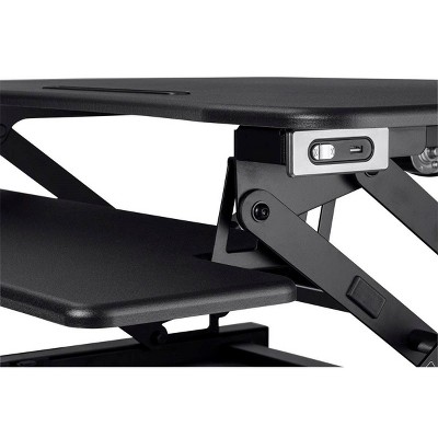 Monoprice Black Electric Height Adjustable Standing Desk Converter