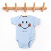 The Juniper Shop Mini Smiley Smile Outline Baby Short Sleeve Bodysuit - 2 of 4