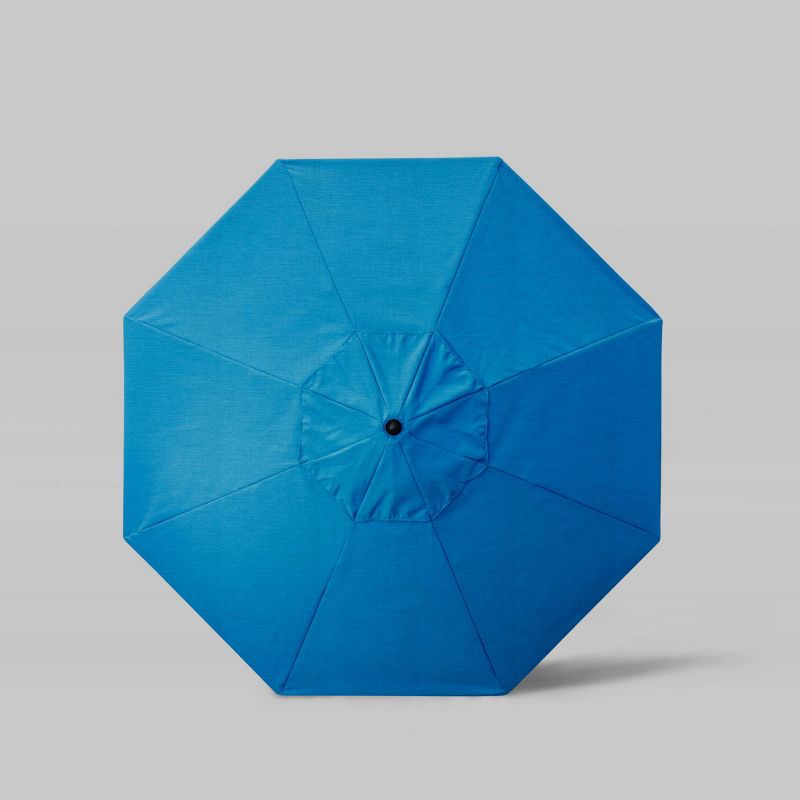 7.5' Sunbrella Coronado Base Market Patio Umbrella with Auto Tilt - Bronze Pole - California Umbrella, 4 of 5