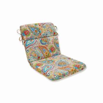 Gilford Outdoor/Indoor Rounded Corners Chair Cushion - Pillow Perfect