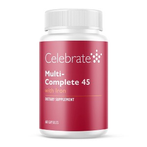 Celebrate Vitamins Multi-Complete 45 Bariatric Multivitamin with Iron Capsules - 1 of 4