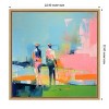 Amanti Art Golf Players I by Irena Orlov Framed Canvas Wall Art - 4 of 4