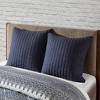 Gracie Mills Johnny Farmhouse Chic Cotton Quilted Euro Sham - 2 of 4