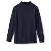 Lands' End School Uniform Young Men's Long Sleeve Mesh Polo Shirt - 3 of 3