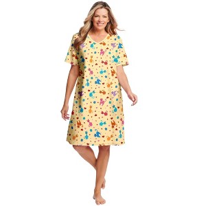 Dreams & Co. Print Sleepshirt - 1 of 4