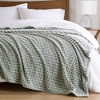 Vynxaria King Blanket - Luxurious Brown Plush for All-Season Comfort - 4 of 4
