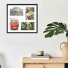 PosterPalooza | Black Finish Collage Frame - White Mat, 20 Frame Sizes to Choose From, UV Acrylic - 4 of 4