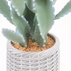 Nasitip 36''Tall Artificial Cactus, Fake Cactus Potted Faux Cacti Plants in Pot Lifelike Potted for Balcony Living Room Kitchen Entranceway - 4 of 4