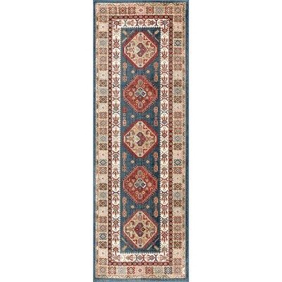 Nuloom Qiana Emblem Fringe Indoor Area Rug