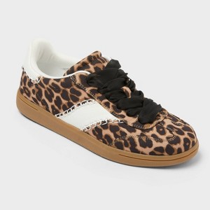 Women’s Spencer Fashion Sneakers with Memory Foam Insole – Universal Thread™ Dark Brown - 1 of 4