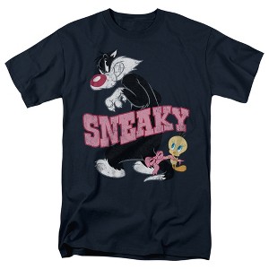 Looney Tunes Sneaky Adult T-Shirt - 1 of 4