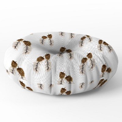 Gabriela Fuente Winter Fest Round Floor Pillow - Deny Designs