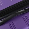 Naysaye Luggage 3 Piece Set Hardside Spinner Suitcases with TSA Lock Expandable for Travel, Purple, 30.71"*19.69"*12.6" - 3 of 4